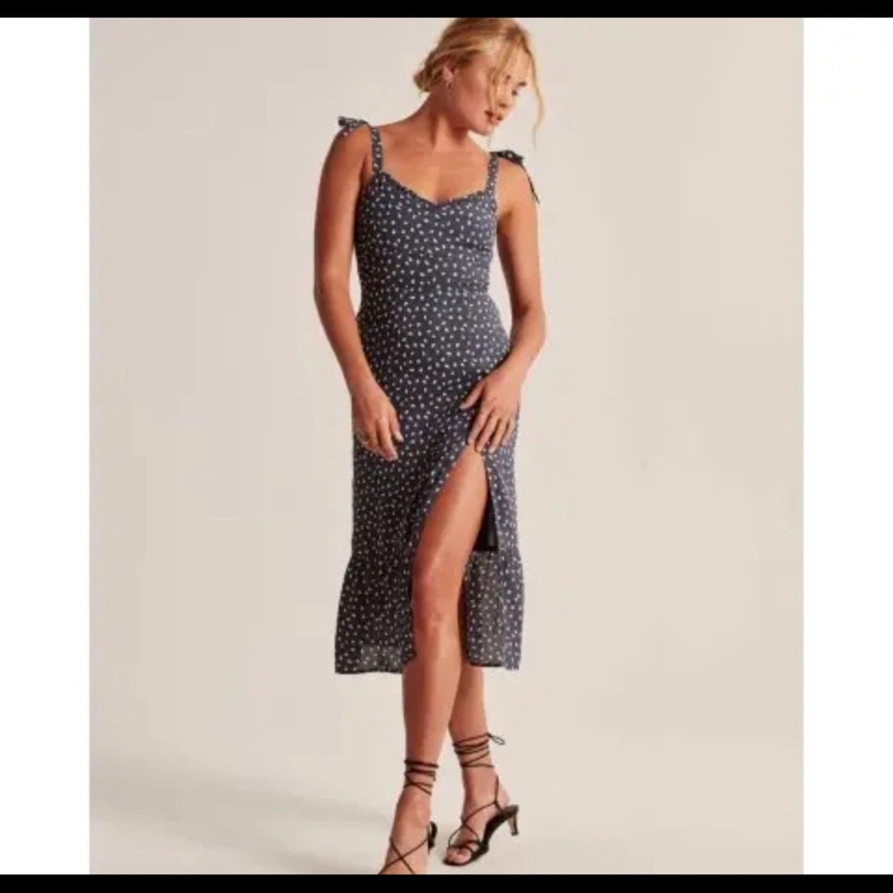 Abercrombie & Fitch Floral midi dress size XS